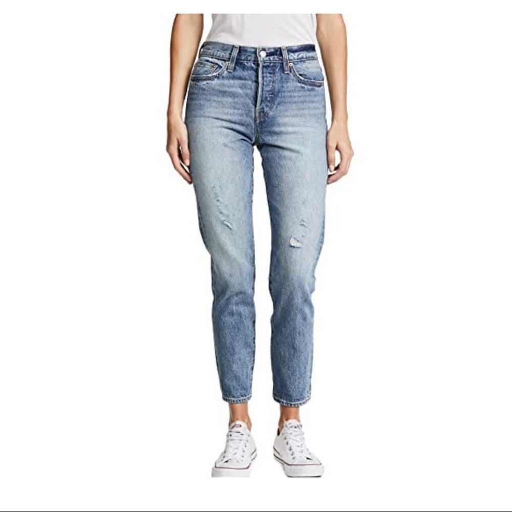 Levi’s Selvedge Wedgie Fit Button Fly Jeans